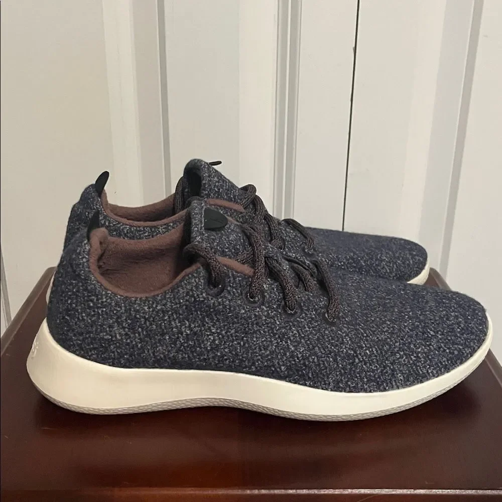 Allbirds Women's Wool Runners Mizzles Charcoal Grey Machine Washable Sneakers 9